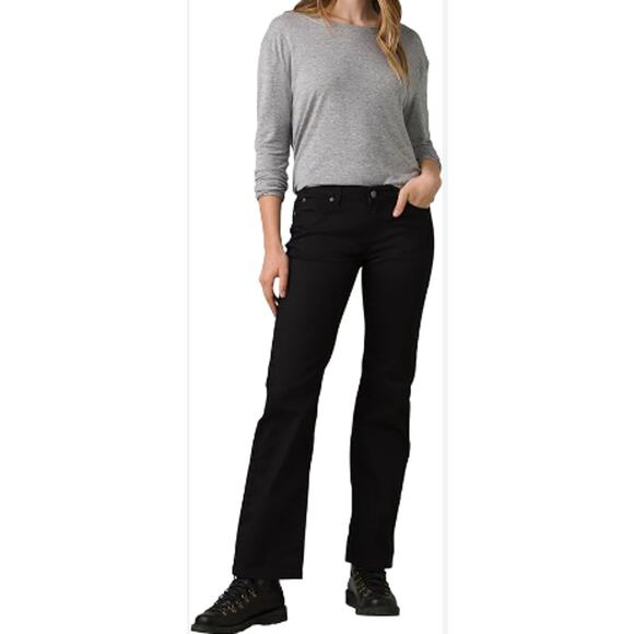 prAna NWT jada Jean Blackout Straight Size 2 - Picture 1 of 6